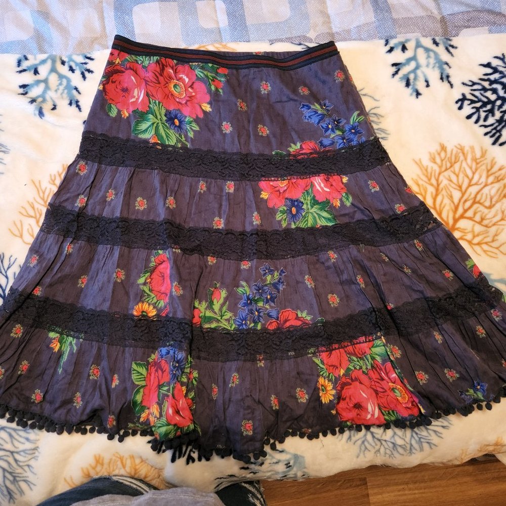 Free people midi skirt